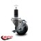 Service Caster 3'' Thermoplastic Rubber Swivel 1-1/4'' Expanding Stem Caster with Brake SCC-EX20S314-TPRB-TLB-114 - alternate 2